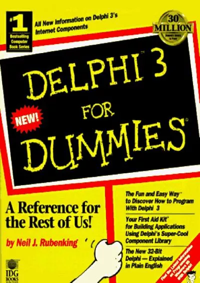 [READING BOOK]-Delphi 3 for Dummies