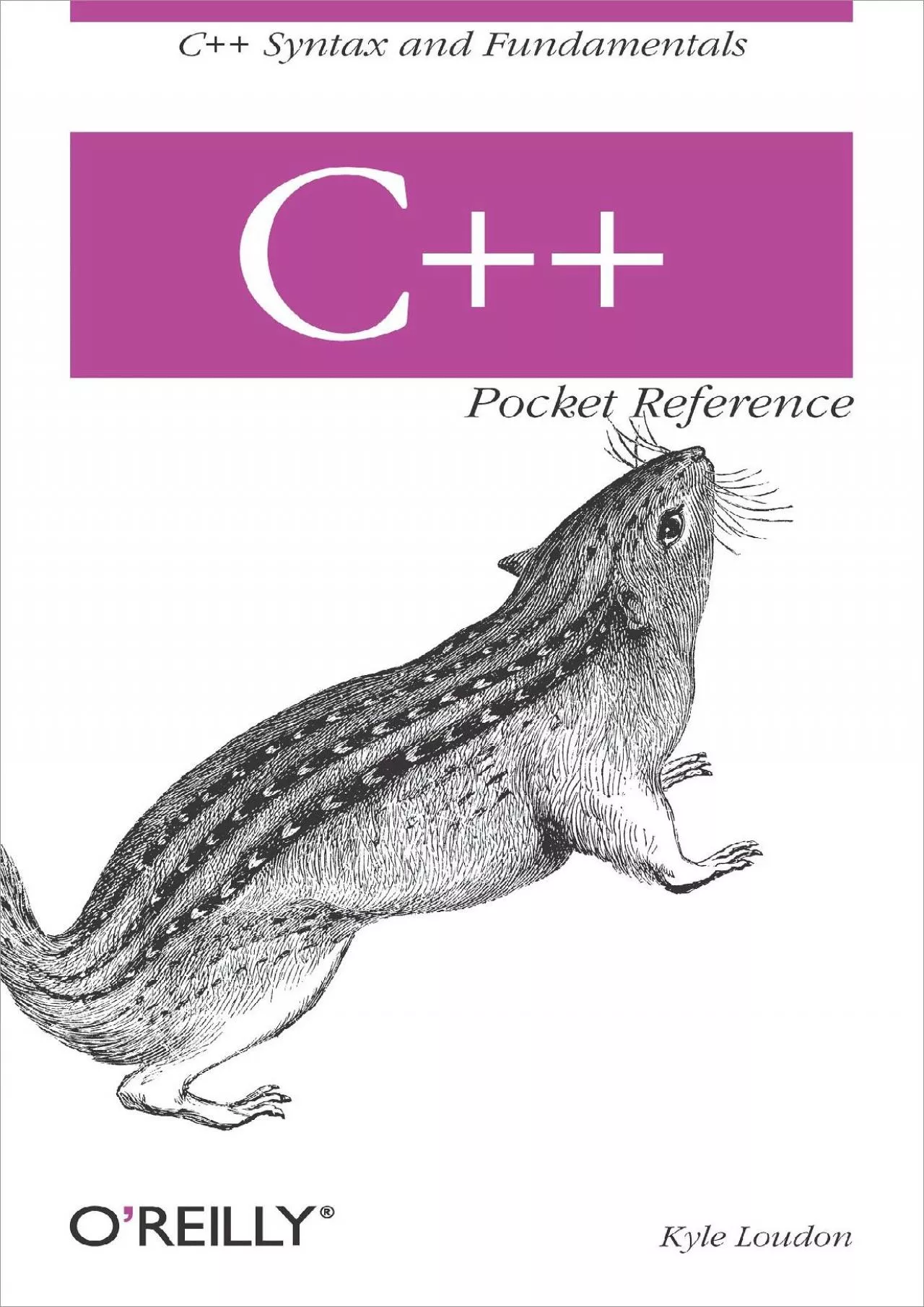 PDF-[BEST]-C++ Pocket Reference