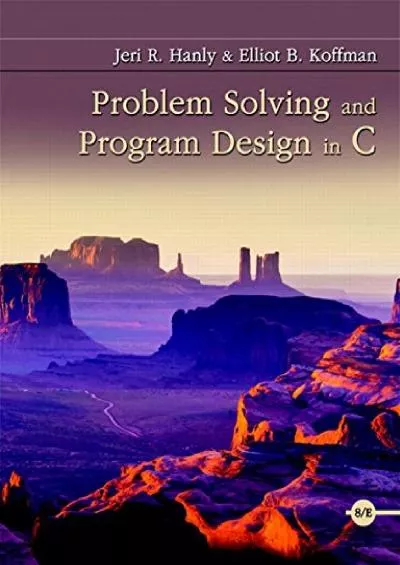 [eBOOK]-Problem Solving and Program Design in C