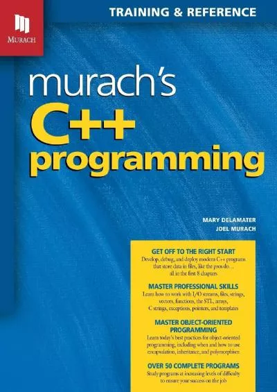 [BEST]-Murach\'s C++ Programming