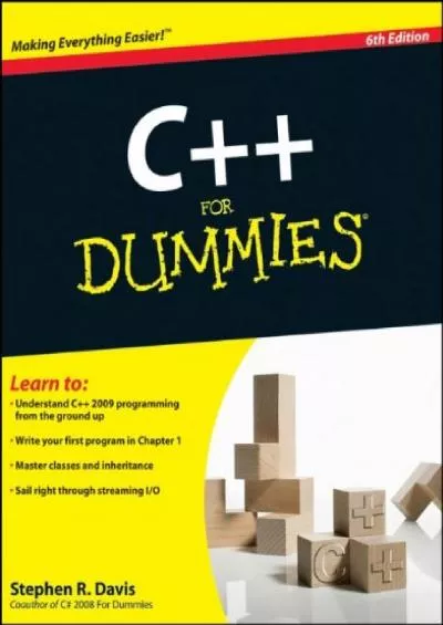 [FREE]-C++ For Dummies