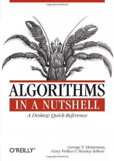 [BEST]-Algorithms in a Nutshell (In a Nutshell (O\'Reilly))