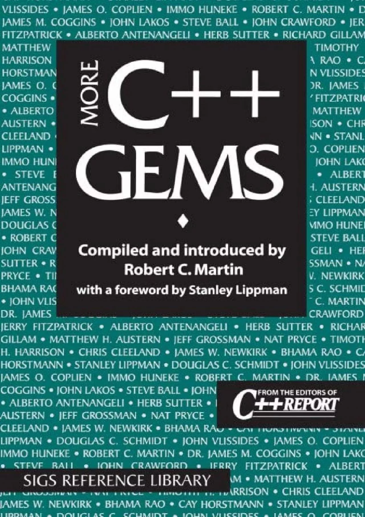 PDF-[DOWLOAD]-More C++ Gems (SIGS Reference Library, Series Number 17)