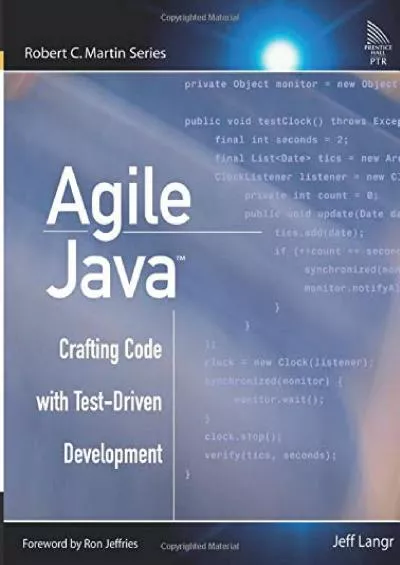 [DOWLOAD]-Agile Java¿: Crafting Code with Test-Driven Development