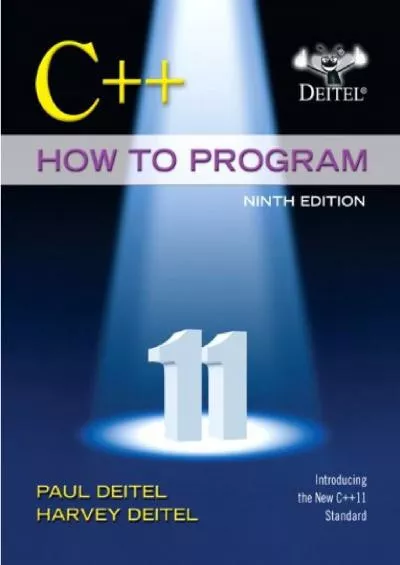 [eBOOK]-C++ How to Program (Early Objects Version) (9th Edition)