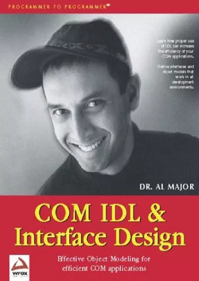 [eBOOK]-COM IDL and Interface Design
