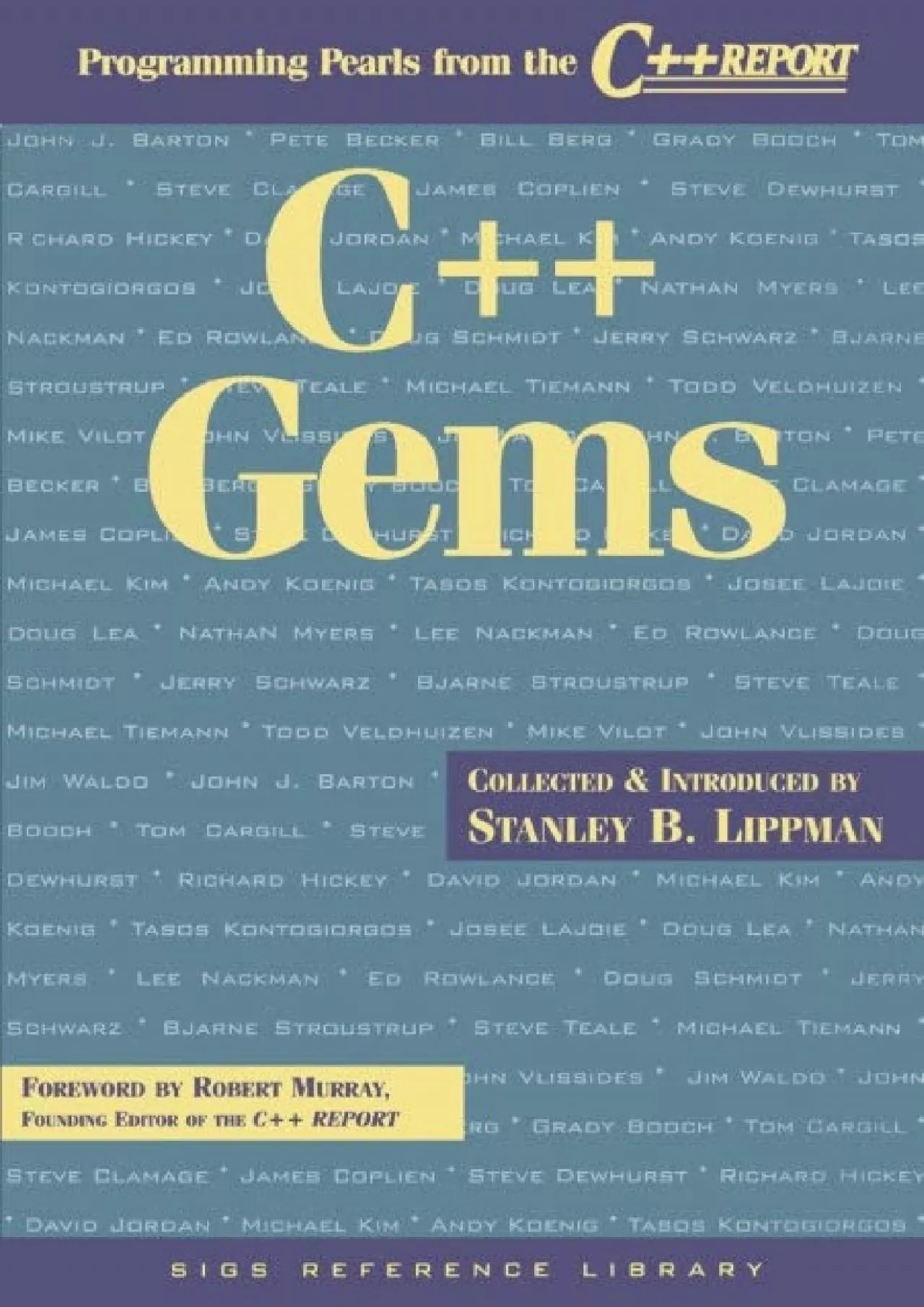 PDF-[DOWLOAD]-C++ Gems: Programming Pearls from The C++ Report (SIGS Reference Library, Series