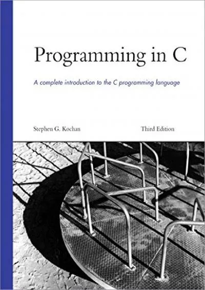 [READING BOOK]-Programming in C