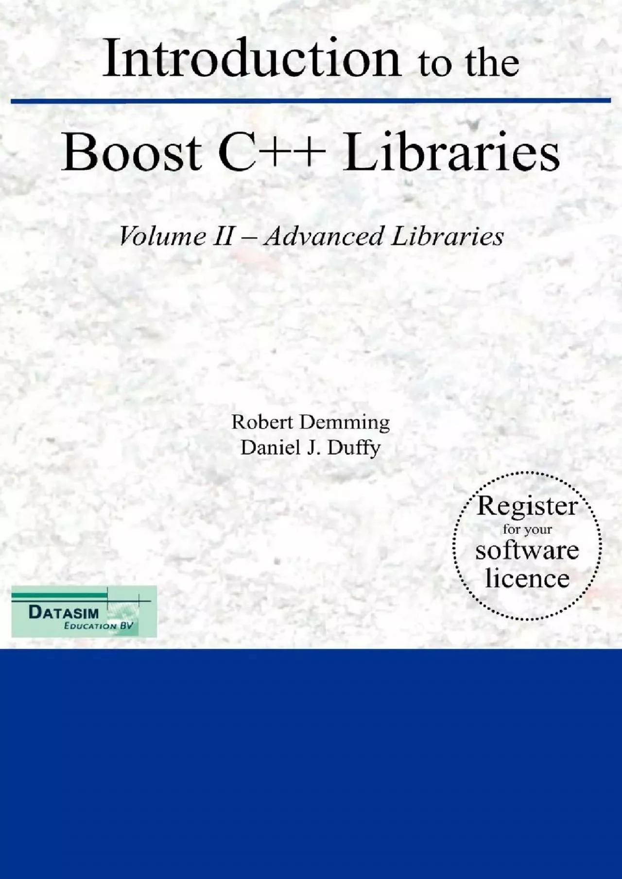 PDF-[READ]-Introduction to the Boost C++ Libraries Volume II - Advanced Libraries