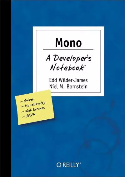 [FREE]-Mono: A Developer\'s Notebook
