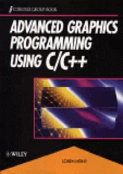 [FREE]-Advanced Graphics Programming Using C/C++