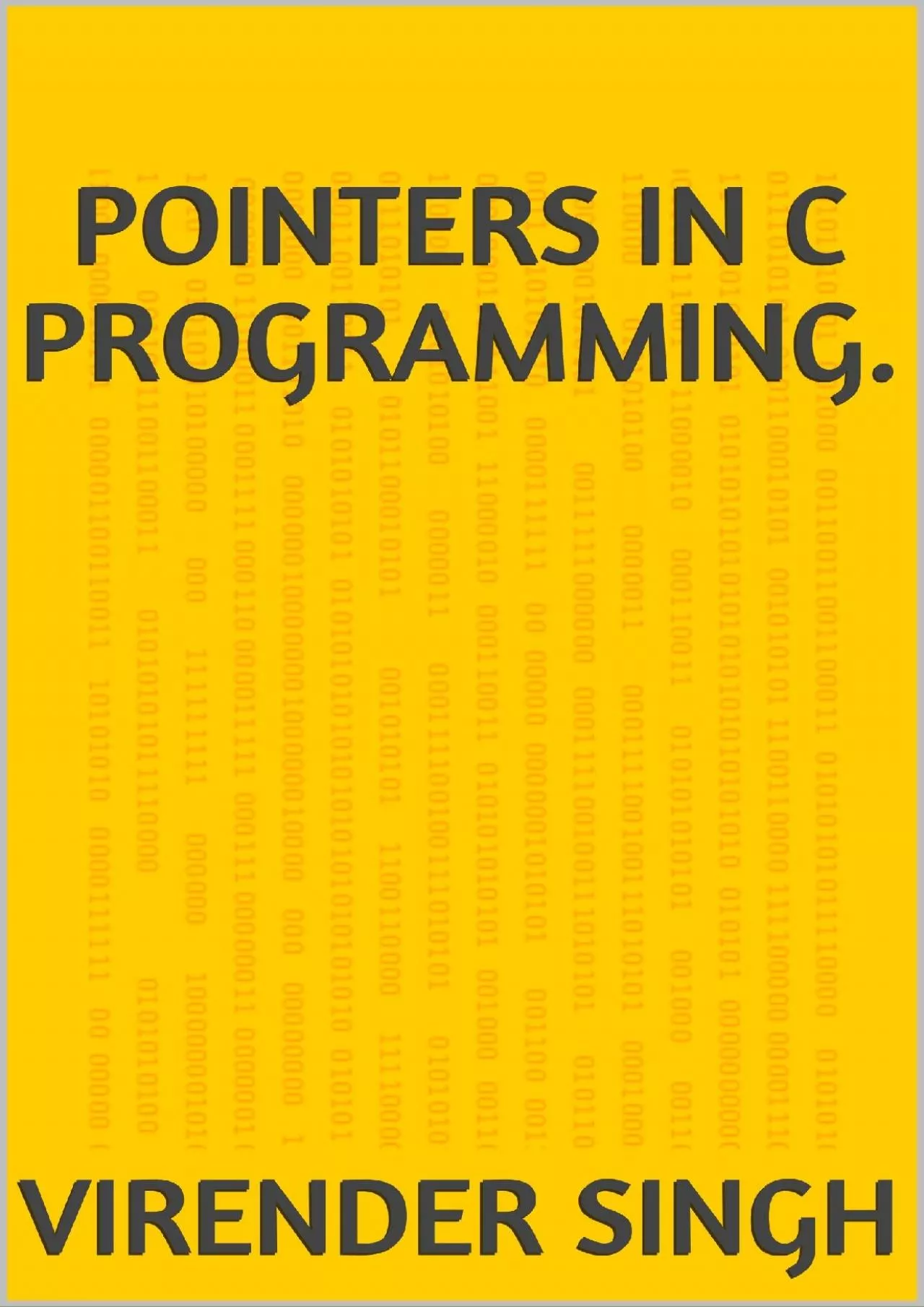 PDF-[FREE]-Pointers In C Programming.