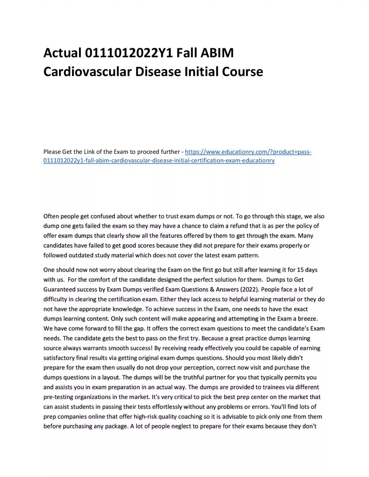 PDF-Actual 0111012022Y1 Fall ABIM Cardiovascular Disease Initial Practice Course