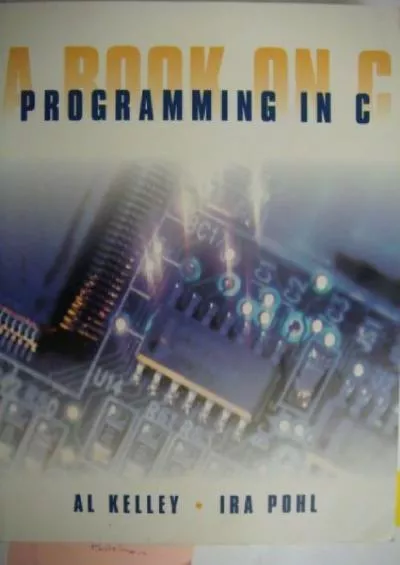 [READING BOOK]-A Book On C Programming In C
