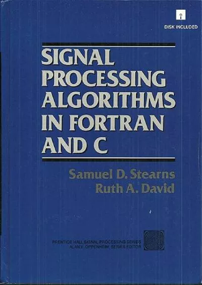 [READING BOOK]-Signal Processing Algorithms in Fortran and C (Prentice-Hall Signal Processing