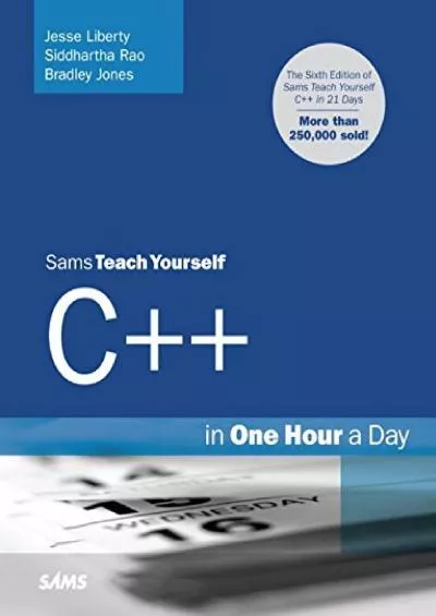 [READING BOOK]-Sams Teach Yourself C++ in One Hour a Day