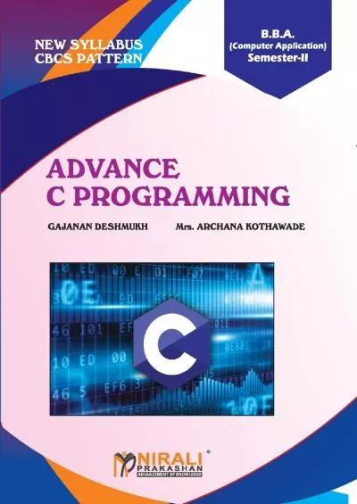[FREE]-Advance C Programming