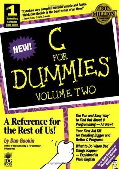 [DOWLOAD]-C For Dummies