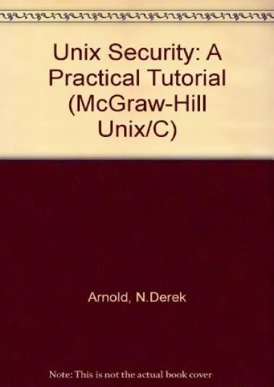 [READING BOOK]-Unix Security: A Practical Tutorial (Unix/C)