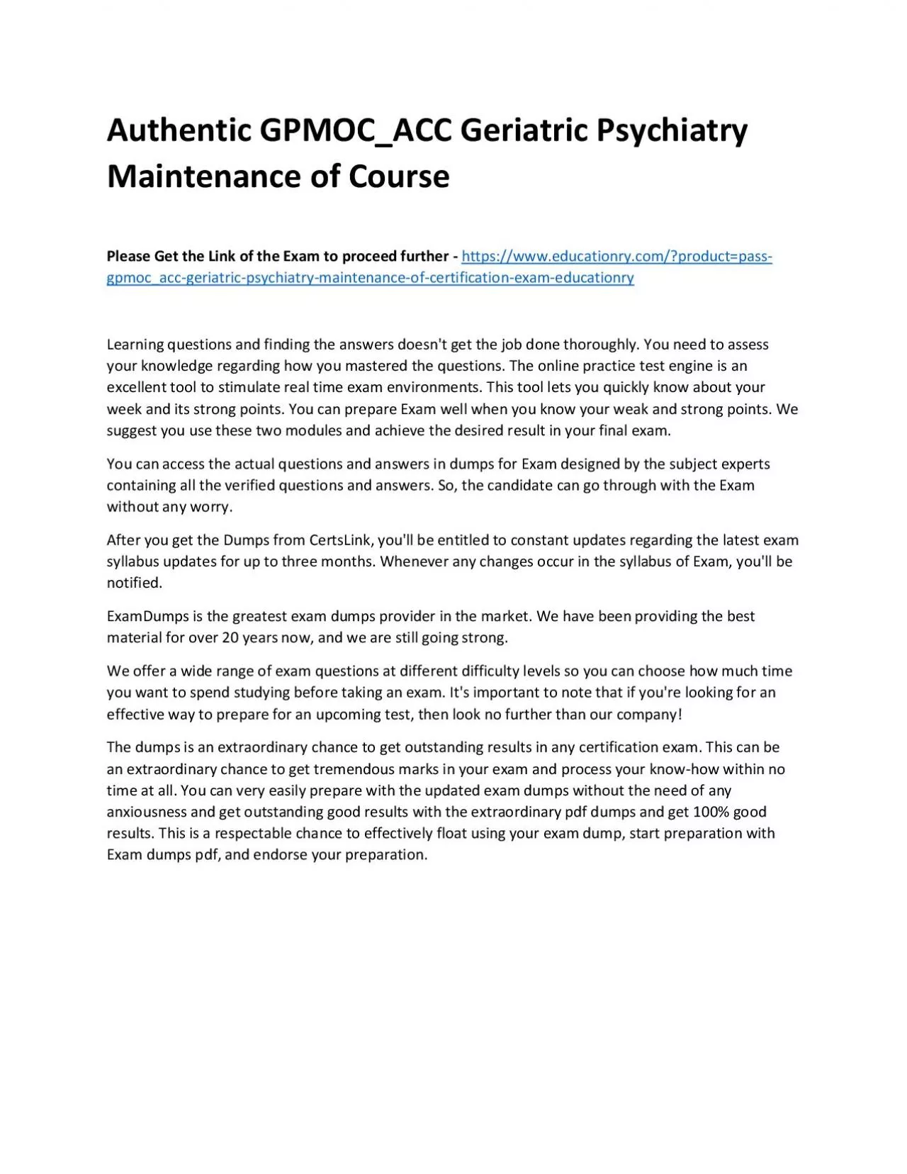 PDF-Authentic GPMOC_ACC Geriatric Psychiatry Maintenance of Practice Course