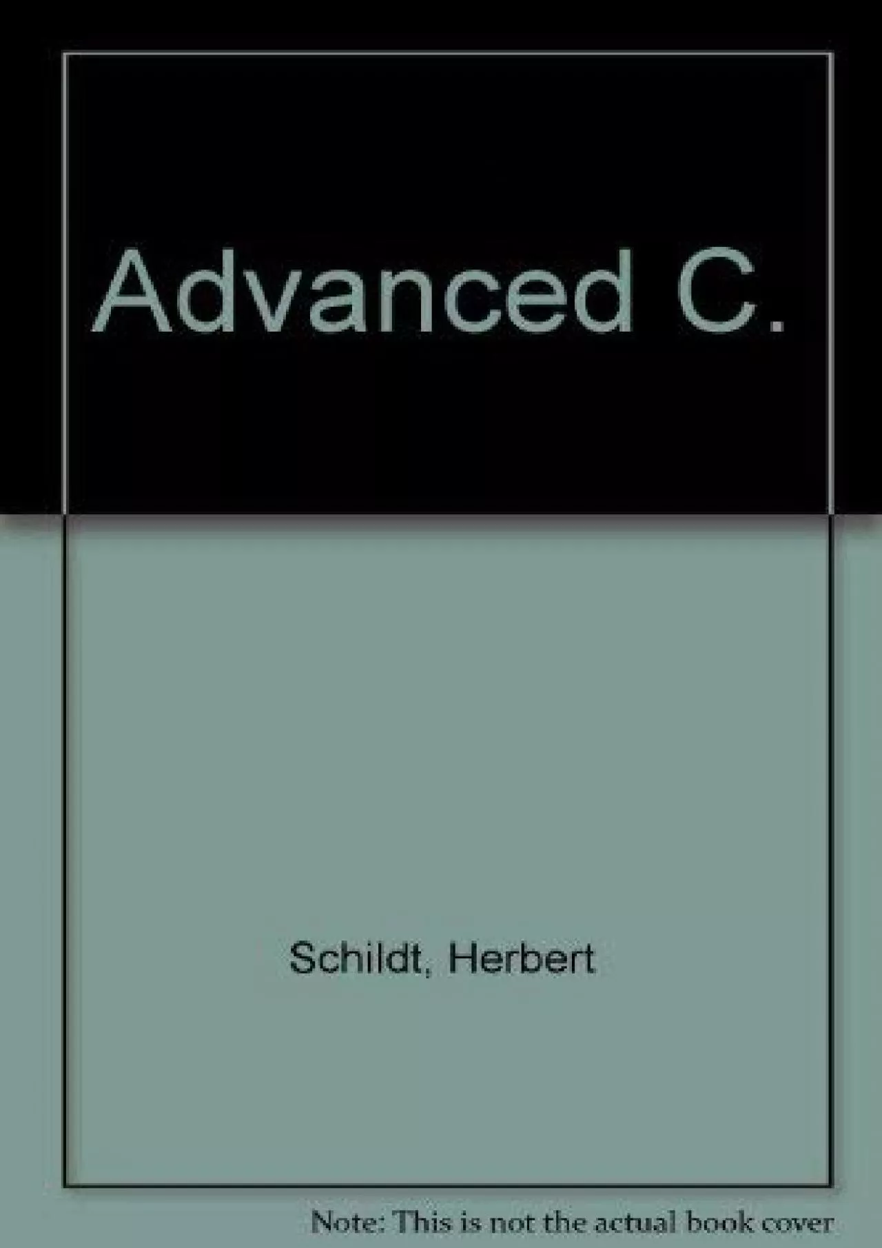 [eBOOK]-Advanced C