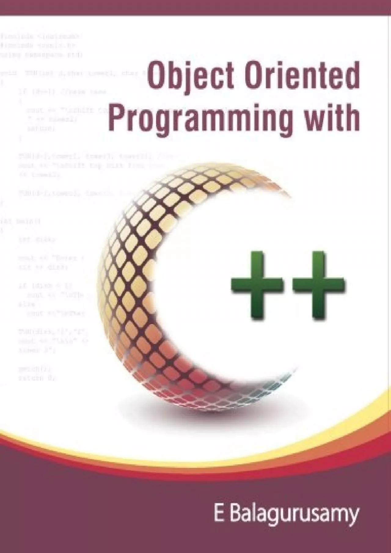 PDF-[eBOOK]-Object Oriented Programming with C++