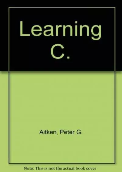 [BEST]-Learning C