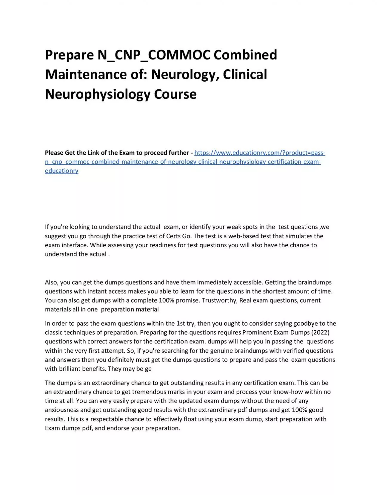 PDF-Prepare NMOC_ACC_DAY2 Neurology Maintenance of Practice Course