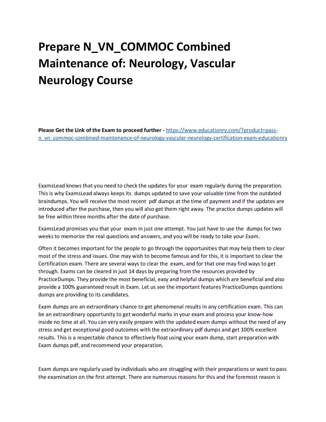 PDF-Prepare N_VN_COMMOC Combined Maintenance of: Neurology, Vascular Neurology Practice Course