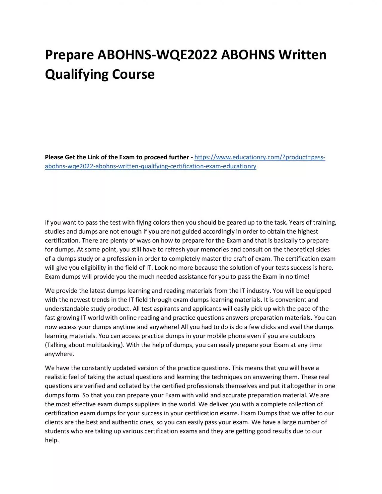 PDF-ABOHNS-WQE2022 ABOHNS Written Qualifying