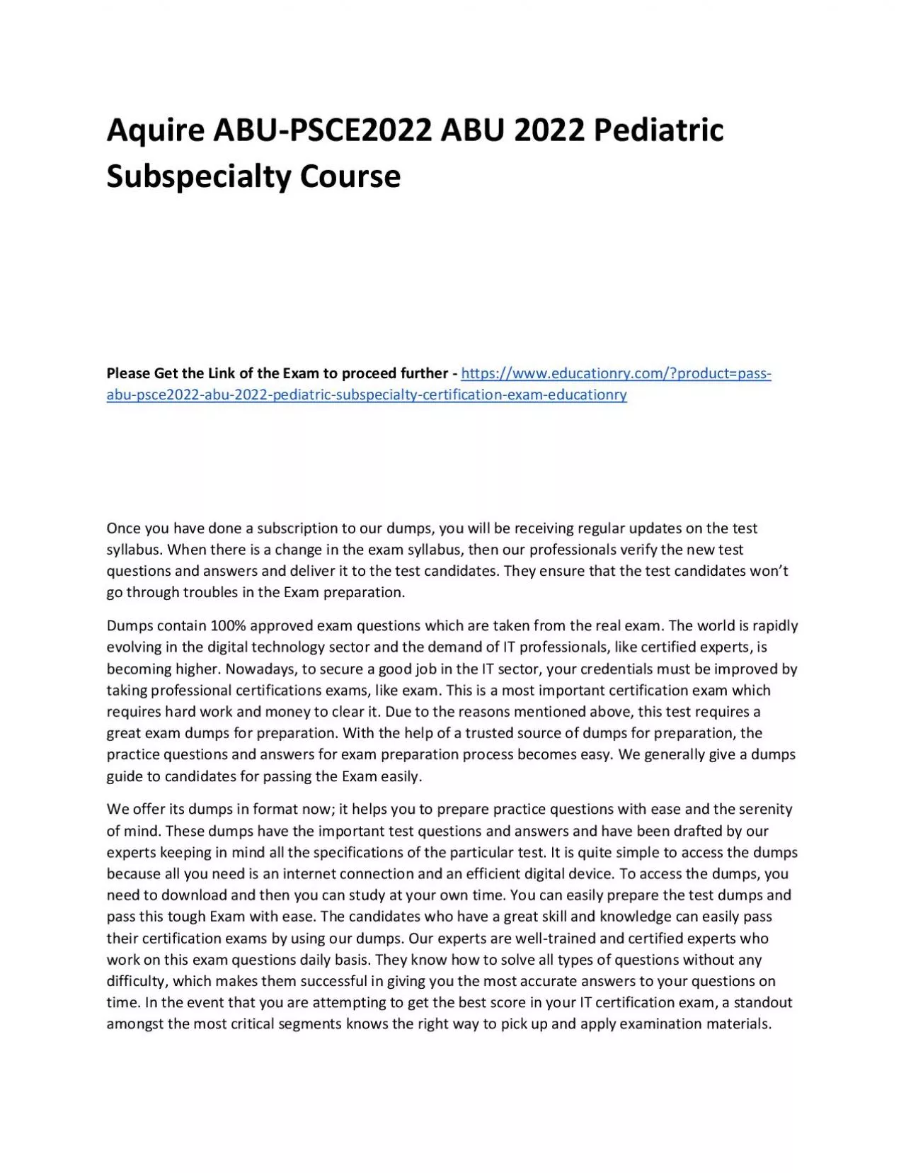 PDF-ABU-PSCE2022 ABU 2022 Pediatric Subspecialty