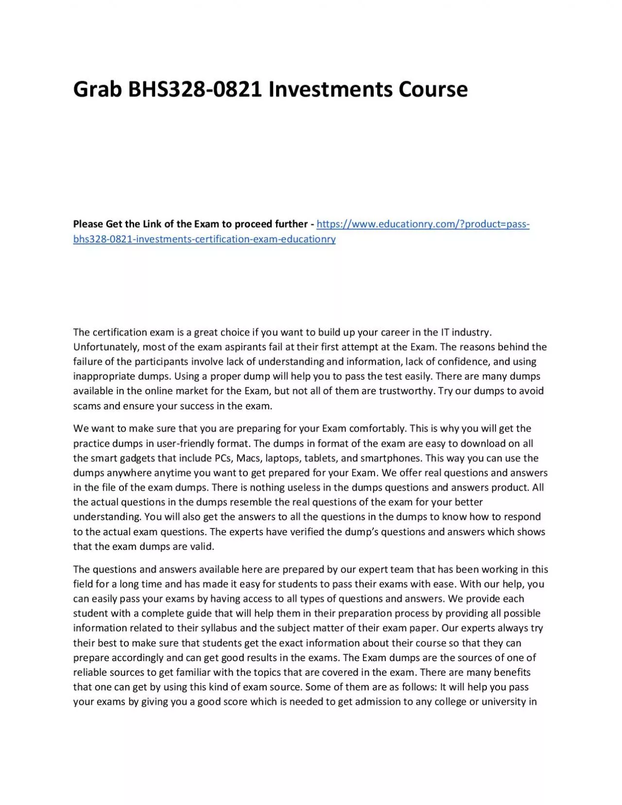 PDF-BHS328-0821 Investments