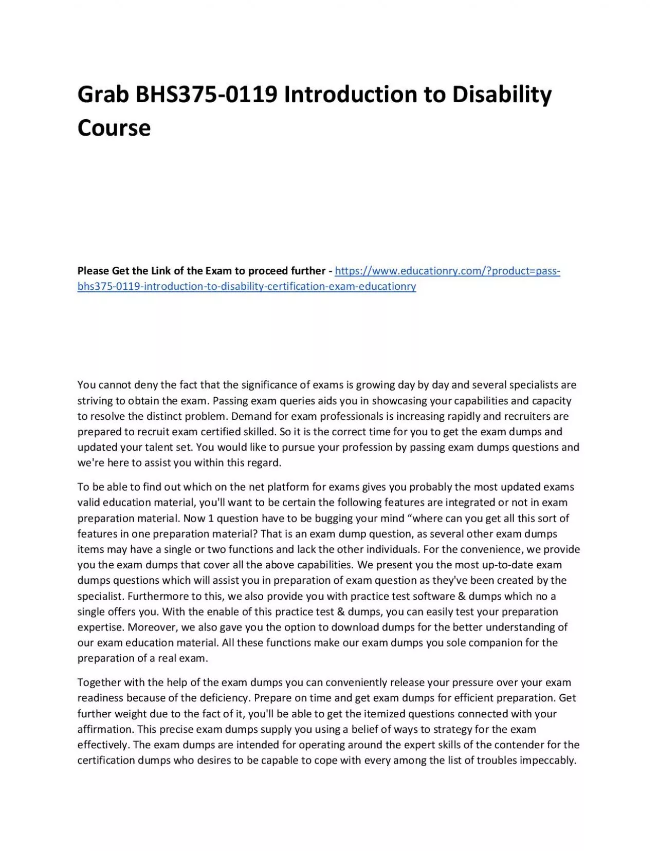 PDF-BHS375-0119 Introduction to Disability