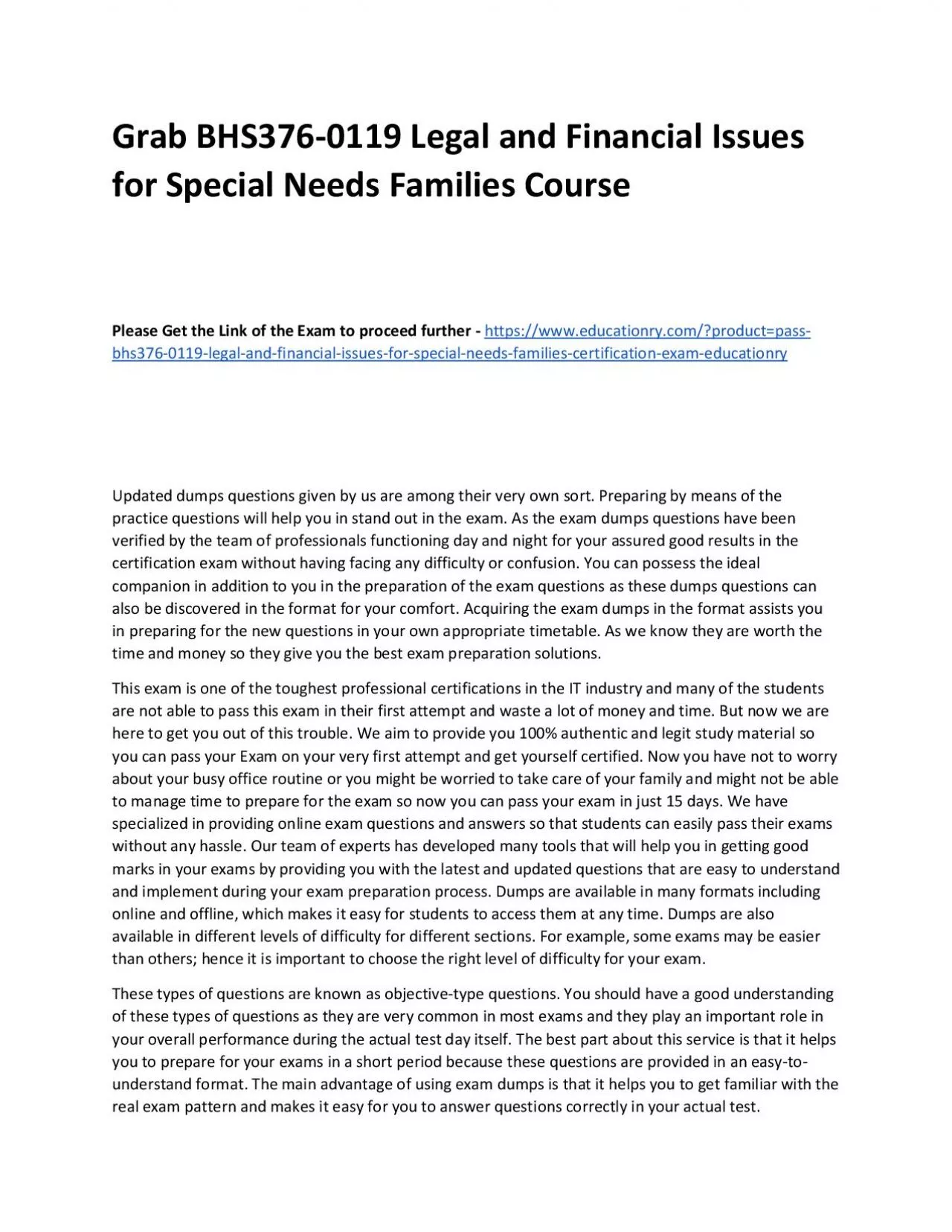 PDF-BHS376-0119 Legal and Financial Issues for Special Needs Families