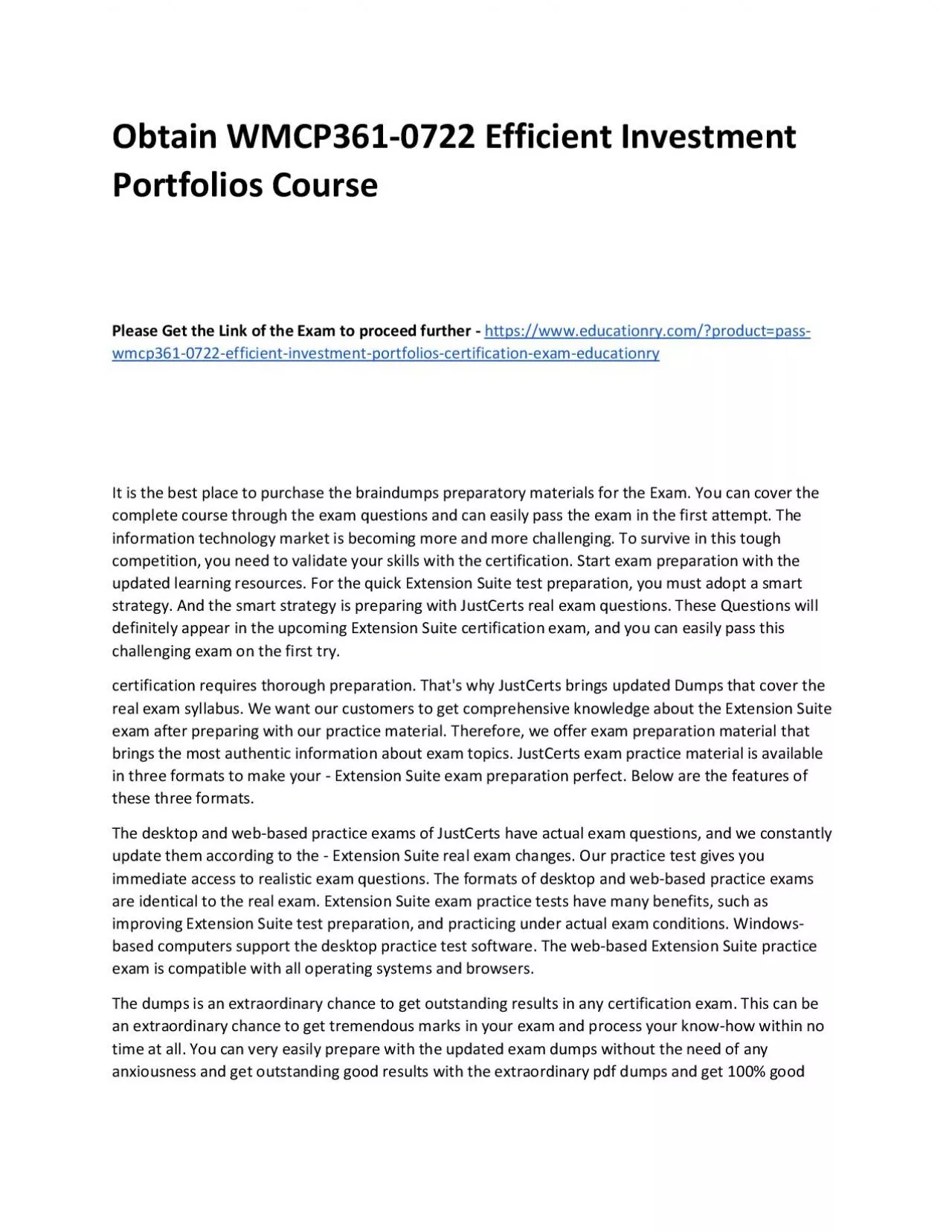 PDF-WMCP361-0722 Efficient Investment Portfolios