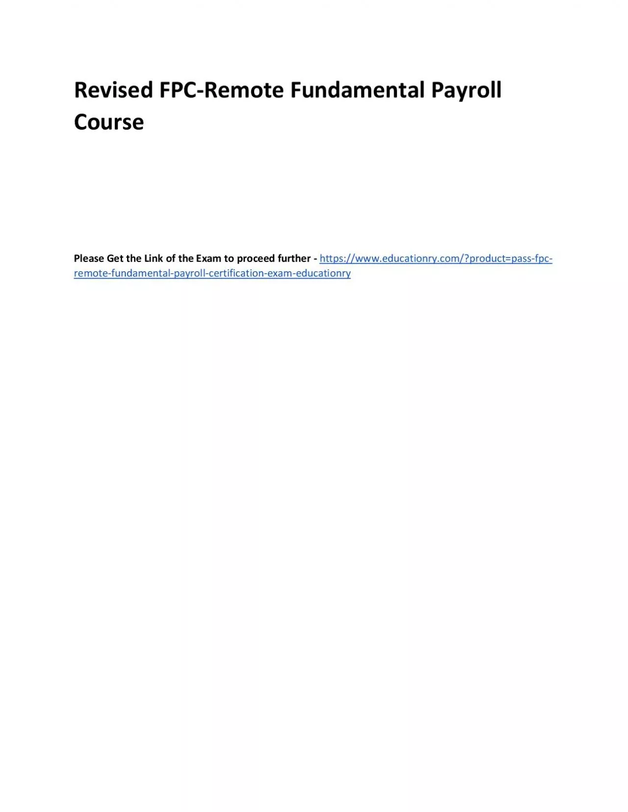 PDF-Revised FPC-Remote Fundamental Payroll Practice Course