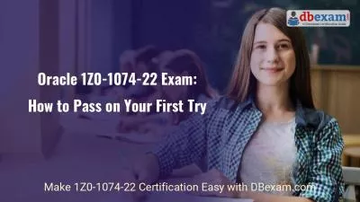 Oracle 1Z0-1074-22 Exam: How to Pass on Your First Try