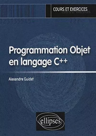 [READING BOOK]-Programmation objet en langage C++ (Info +)