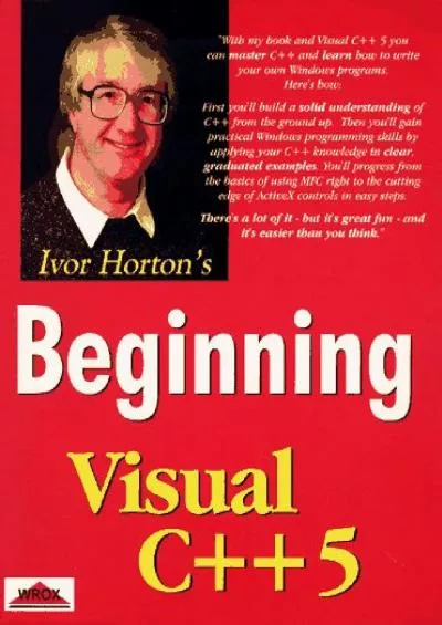 [READING BOOK]-Beginning Visual C++ 5