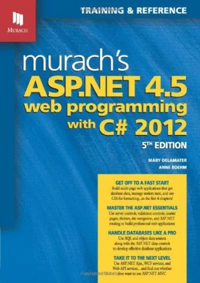 [eBOOK]-Murach\'s ASP.NET 4.5 Web Programming with C 2012 (Murach: Training  Reference)