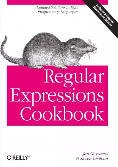 [READ]-Regular Expressions Cookbook