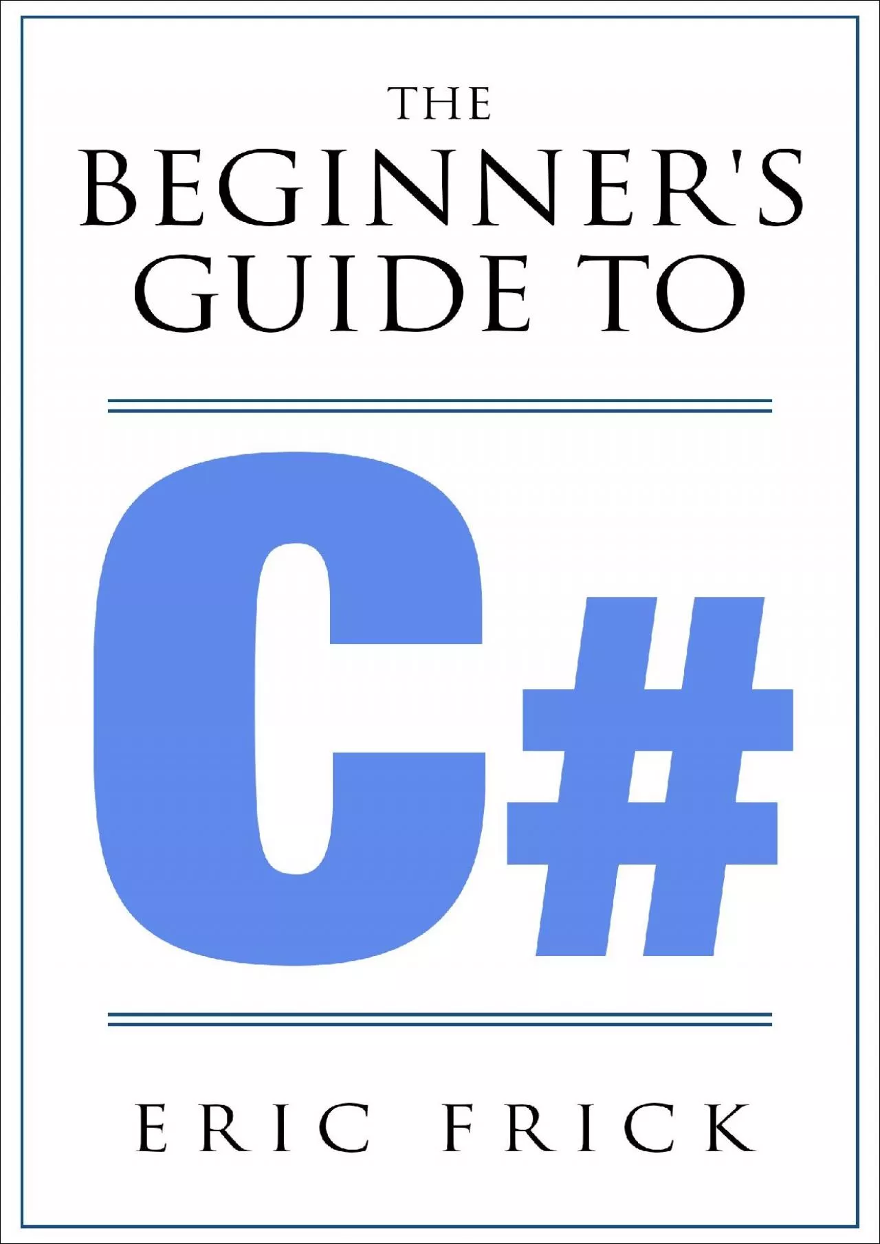 PDF-[READ]-The Beginner\'s Guide to C