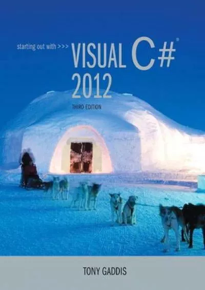 [eBOOK]-Starting out with Visual C 2012 (with CD-Rom) (3rd Edition)
