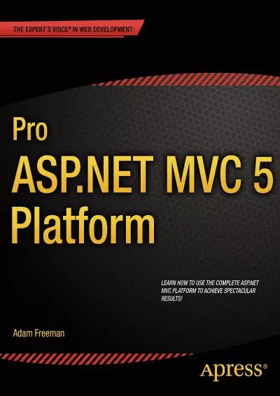 [READING BOOK]-Pro ASP.NET MVC 5 Platform