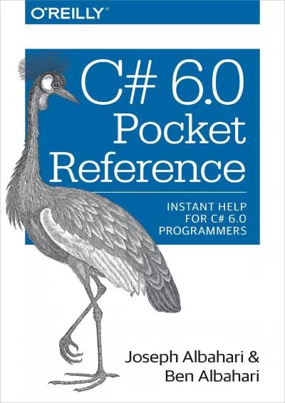 [DOWLOAD]-C 6.0 Pocket Reference: Instant Help for C 6.0 Programmers