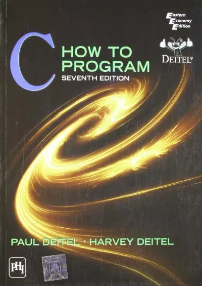 [READING BOOK]-C : HOW TO PROGRAME . 7/ED.