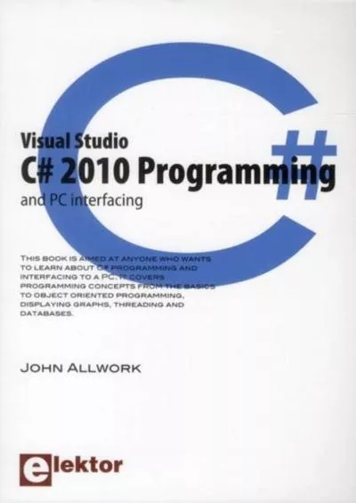 [FREE]-Visual Studio C 2010 Programming and PC Interfacing