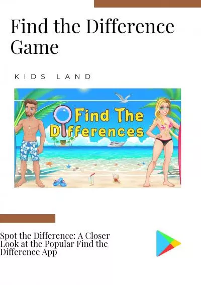 Find the Difference Game