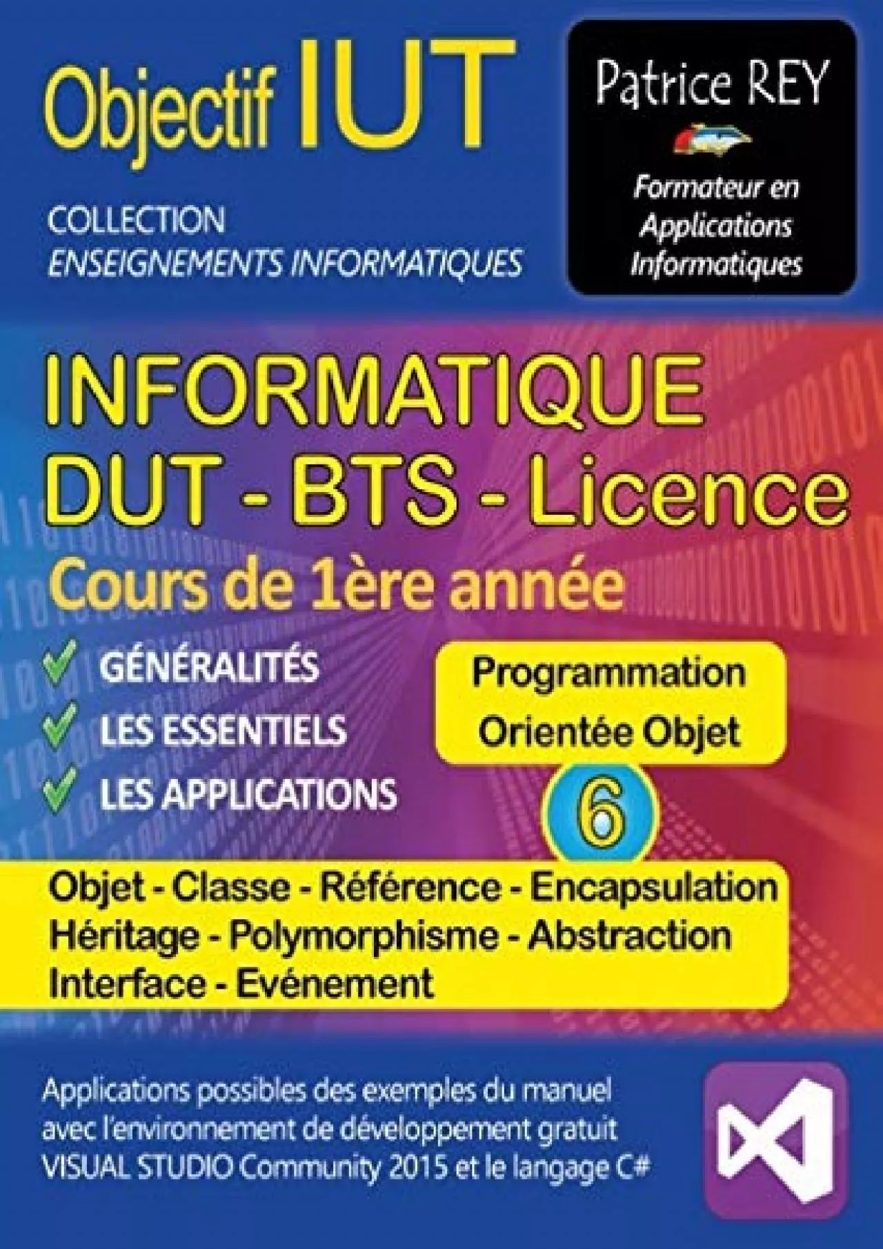 PDF-[FREE]-DUT informatique - programmation orientee objet en c (tome 6): Avec visual studio