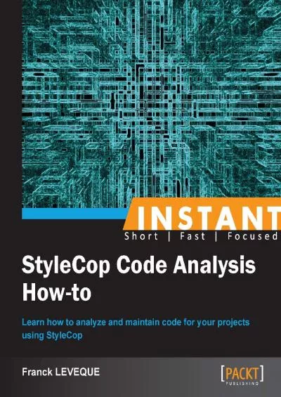 [PDF]-Instant StyleCop Code Analysis How-to